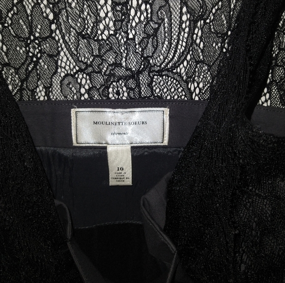 ANTHRO' MOULINETTE SOEURS Shadow Canopy Dress - Picture 4 of 9